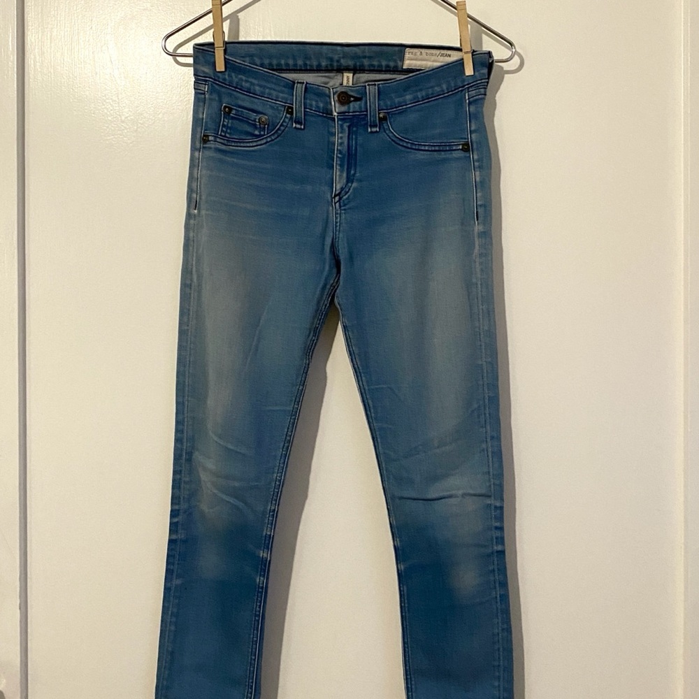 Rag & Bone High Rise Skinny Jeans — Sooo soft!